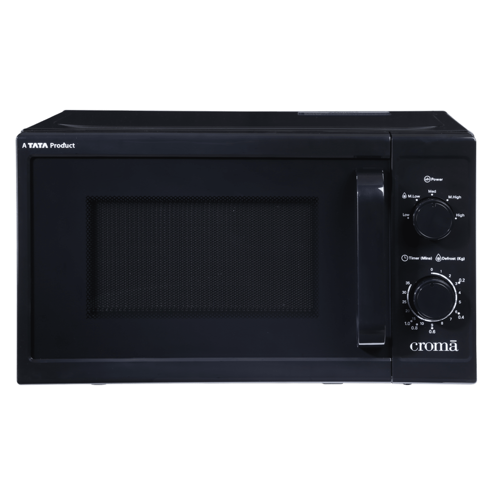 Buy Croma M20 20L Solo Microwave Oven with Temperature Sensor (Black